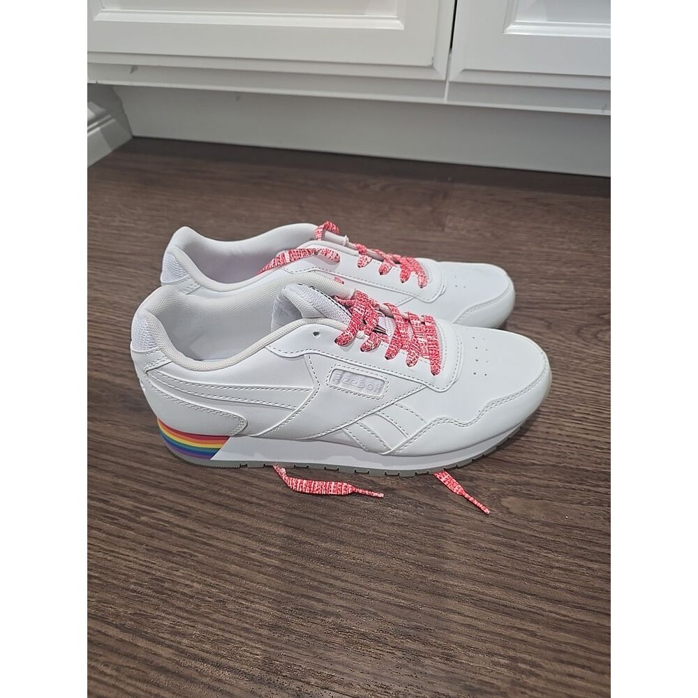 Reebook Classic Harman Run S‎ 'Pride' White/Porcelain (FY5311) Unisex Size 7